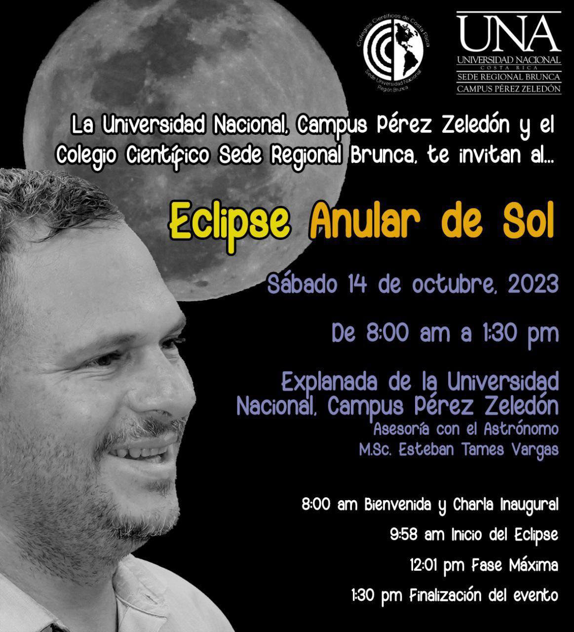 UNA le invita a disfrutar del eclipse anular de sol