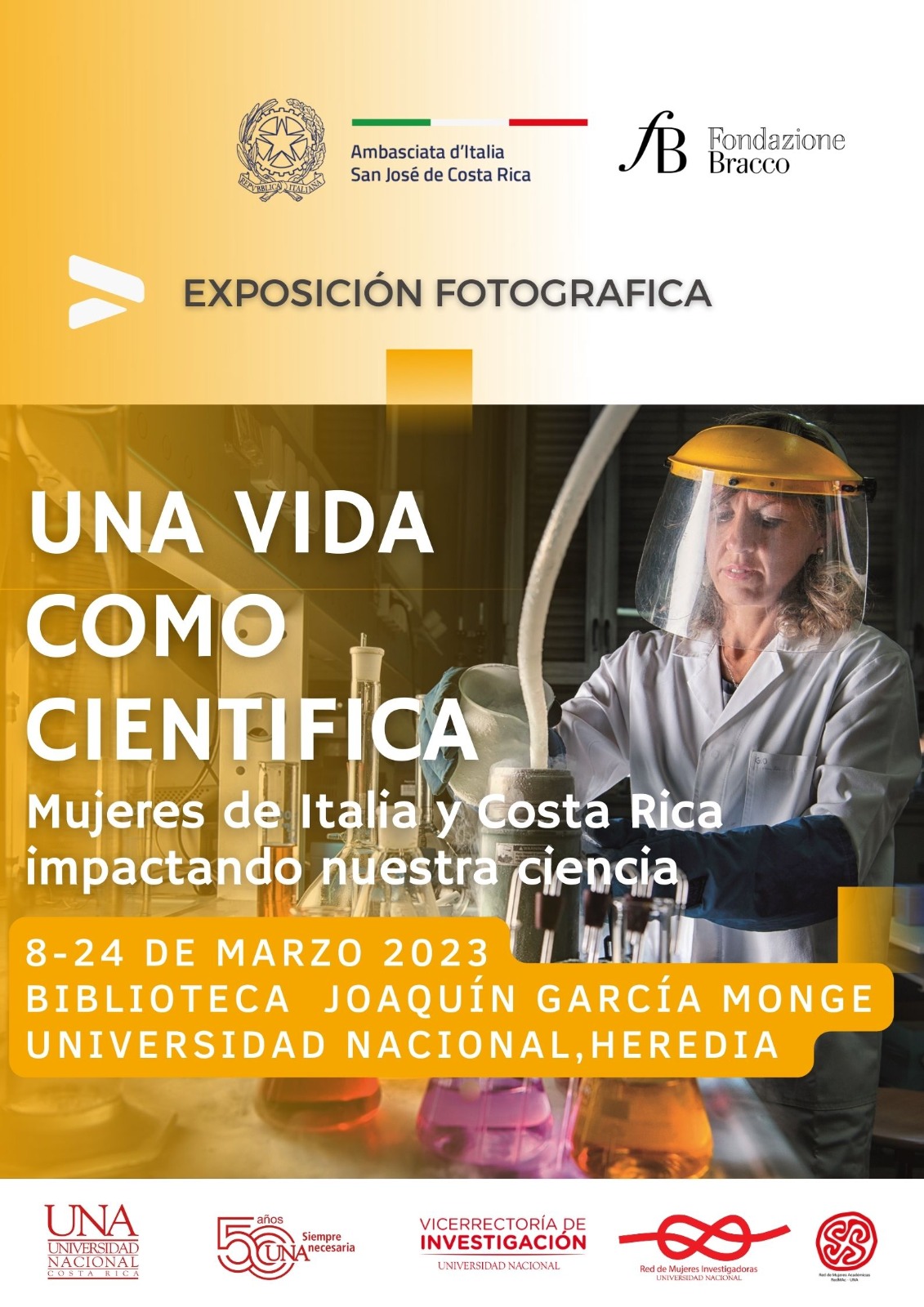 UNA presenta exposición fotográfica de mujeres destacadas en la ciencia