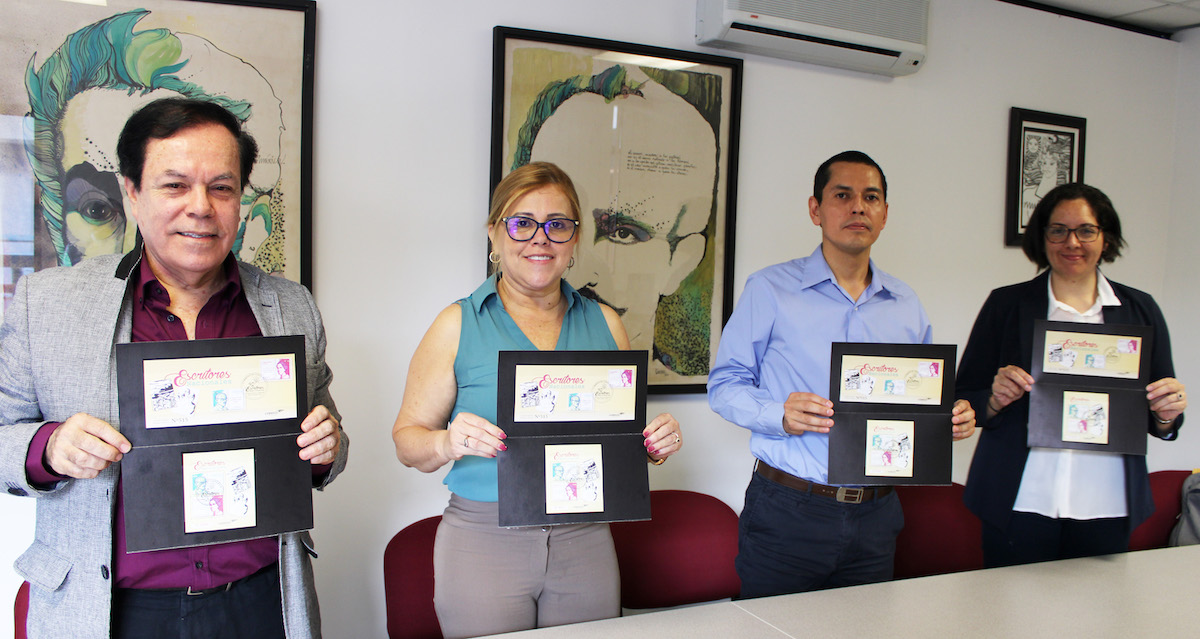 IDELA colabora con Correos de Costa Rica en emisión postal dedicada a escritores costarricenses