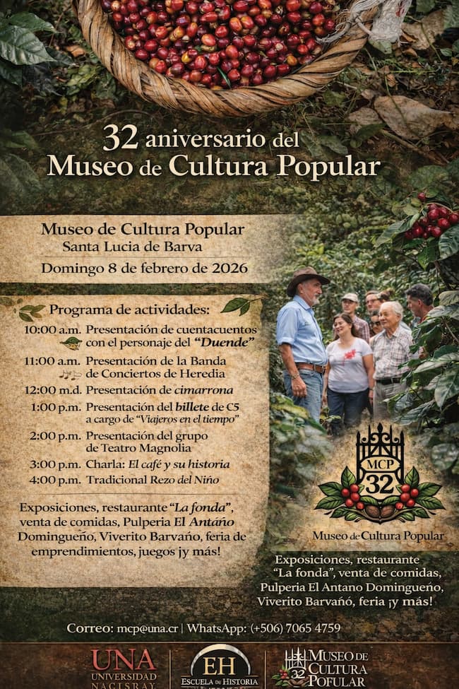 Museo de Cultura Popular invita a celebrar su 32º aniversario este domingo 