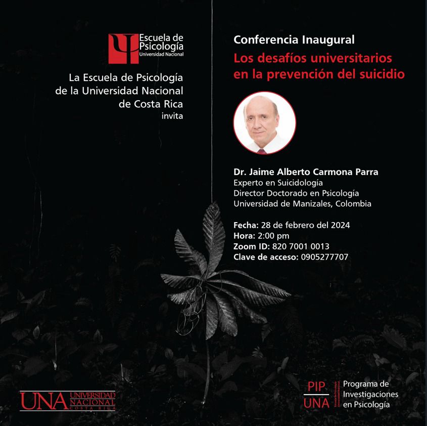 Conferencia abordará prevención del suicidio 