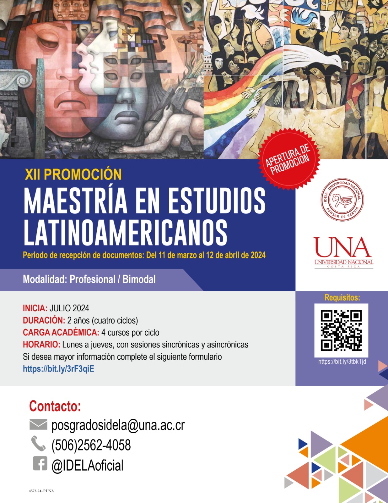  Matricule este mes la maestría en estudios latinoamericanos 