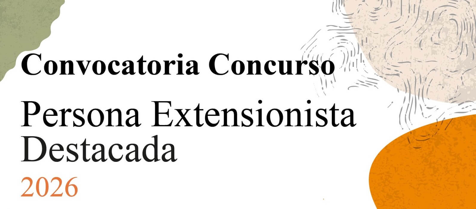 Abren convocatoria al Extensionista Destacado 2026