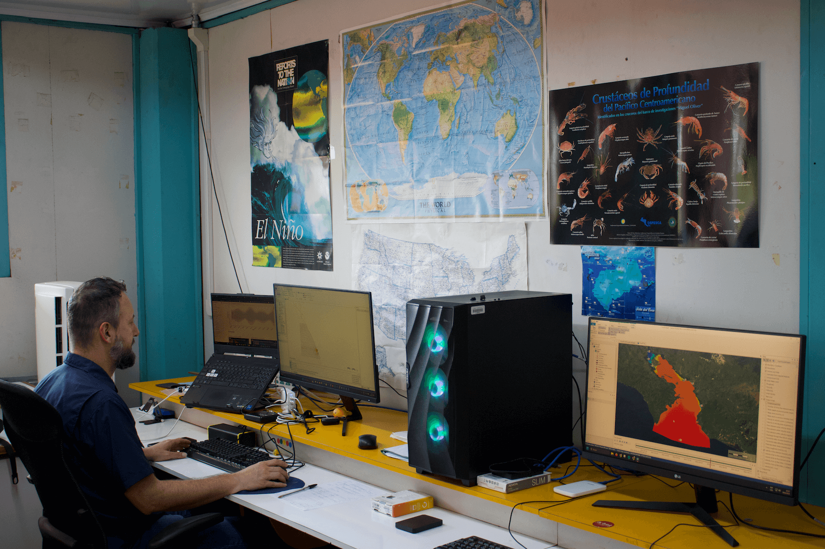 Avance en el estudio de estuarios tropicales: Monitoreo con equipo oceanográfico y modelos en el Golfo de Nicoya