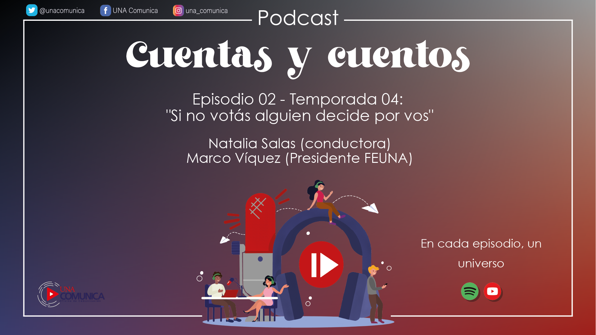 Podcast: "Si no votás alguien decide por vos"