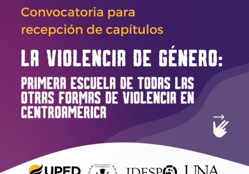 Convocatoria para recepción de capítulos sobre violencia de género